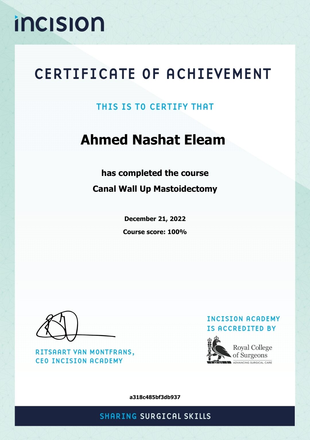 شهادة مهنية